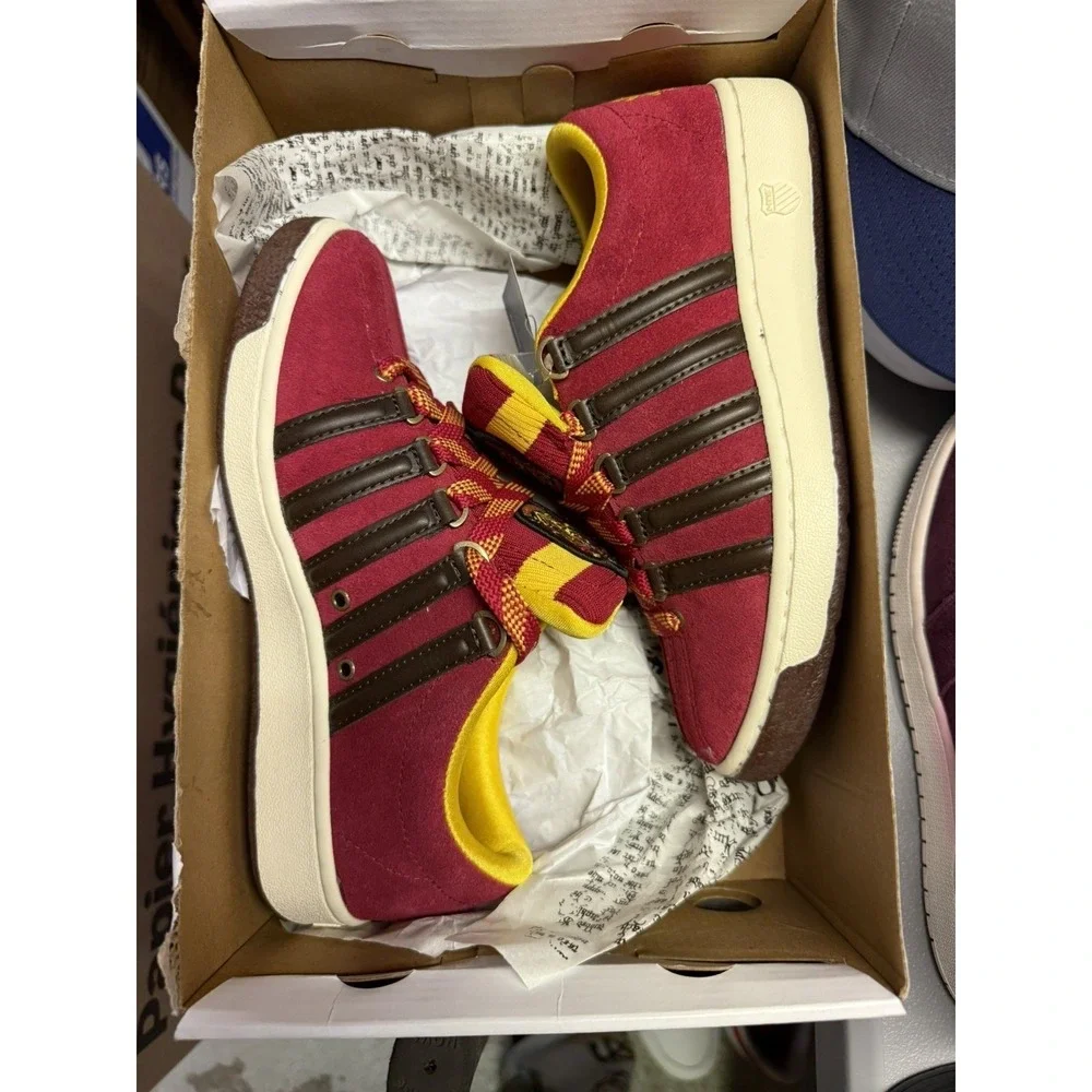 Harry Potter K-Swiss Gryffindor Sneakers NIB Size: Women's‎ 7.5 Men's 6 Youth 6Y
